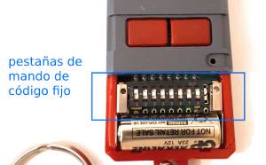 CELINSA MOVECODE MX4 mando de garaje 4 botones - Dopromatic